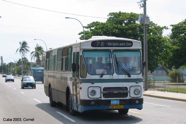 Lijn 76 Bergen aan Zee Varadero