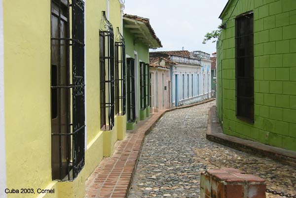 Straatbeeld in Sancta Spiritus