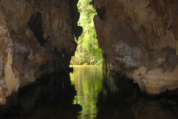 Uitgang van Cueva del Indio Viñales