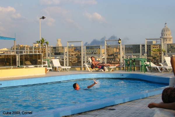 Zwembad Hotel Deauville La Habana