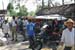 Bicitaxis op de markt in Camaguey